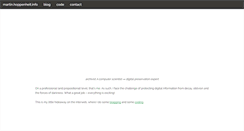 Desktop Screenshot of hoppenheit.info